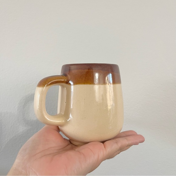 Vintage Stoneware San Francisco CA Souvenir Brown Mug with Trolley - Picture 4 of 5